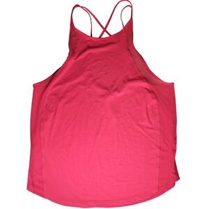 Lululemon Womens Racerback Workout Tank Top Raspberry Pink Activewear Running